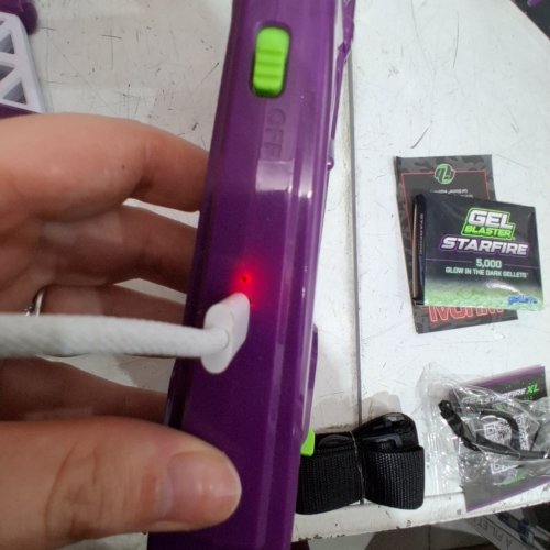 GEL BLASTER STARFIRE XL GLOW IN THE DARK GELLET BLASTER - PURPLE image 2