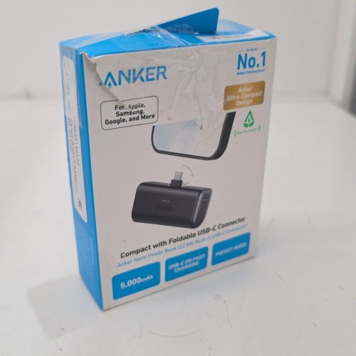 ANKER NANO 5000MAH POWER BANK WITH BUILT-IN USB-C - 22.5W (MODEL: A1653) image 3