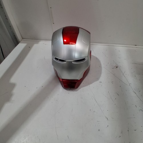 IRON MAN WEARABLE HELMET - OSFM - RED / SILVER image 4