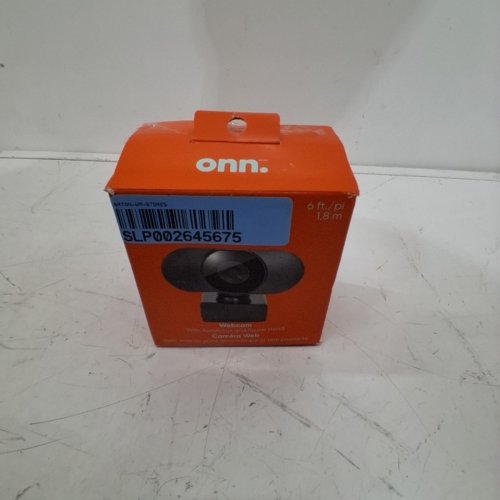 ONN 1440P SWIVEL HEAD WEBCAM - 6FT - BLACK (MODEL: 100123820) image 6
