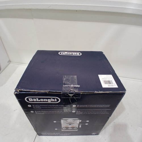 DELONGHI LINEA CLASSIC ESPRESSO MACHINE WITH MILK FROTHER - SILVER (MODEL: ‎EM450M) image 4