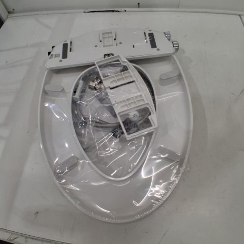 BRONDELL SWASH ECOSEAT NON-ELECTRIC SLOW-CLOSE BIDET TOILET SEAT - ELONGATED - WHITE (MODEL: CANS101 EW) image 2