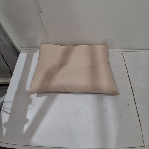OUTDOOR PATIO COUCH PILLOW - 21" X 16" - BEIGE image 2