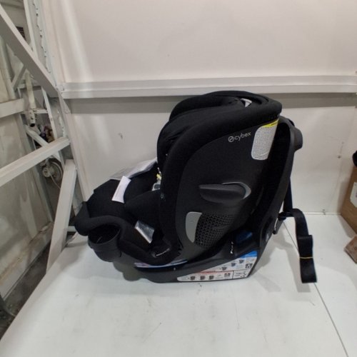 CYBEX GOLD CALLISTO G 360 ROTATING ALL-IN-ONE CONVERTIBLE CAR SEAT WITH SAFETY ASSURE PROTECTION SYSTEM - 120LBS MAX - BLACK (MODEL: moonblack) image 4