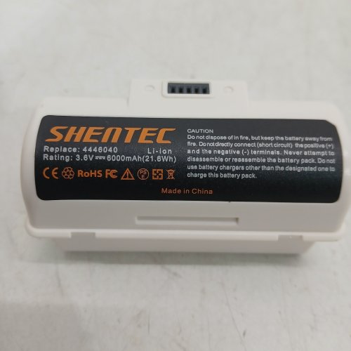 SHENTEC REPLACEMENT LI-ION BATTERY COMPATIBLE WITH IROBOT BRAAVA JET 240 - 3.6 V 6000 MAH - (MODEL: 4446040) image 2