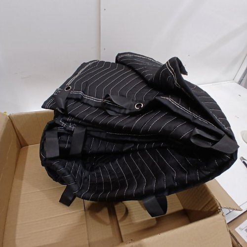 GROMMETED SOUND DAMPENING BLANKET - 96"X 80" - BLACK (MODEL: YB066) image 3