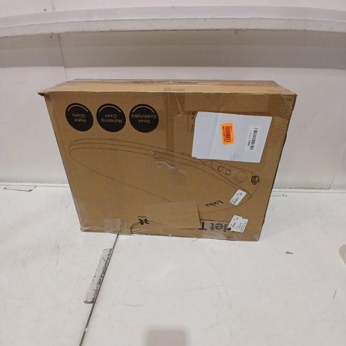LXLU BIDET TOILET SEAT WITH SLOW CLOSE LID, HEAT, AND REMOTE - OVAL - WHITE (MODEL: RF001) image 5