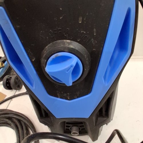 ELECTRIC HIGH PRESSURE WASHER WITH WHEELS - 1500W - BLUE/BLACK (MODEL: HWT12P) image 2