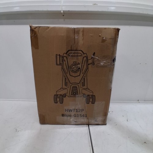 ELECTRIC HIGH PRESSURE WASHER WITH WHEELS - 1500W - BLUE/BLACK (MODEL: HWT12P) image 6