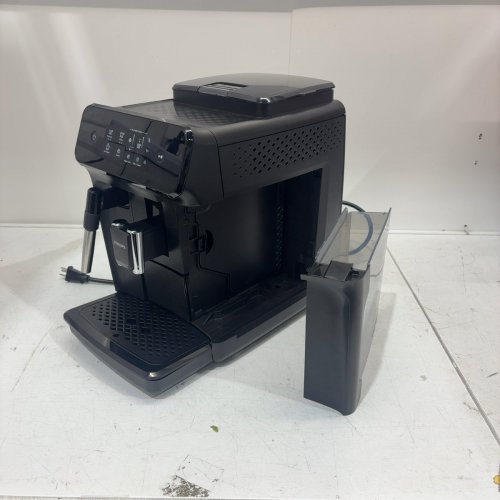 PHILIPS 2200 SERIES FULLY AUTOMATIC ESPRESSO/COFFEE MACHINE WITH BUILT-IN MILK FROTHER & GRINDER - BLACK (MODEL: EP2220/14) image 4