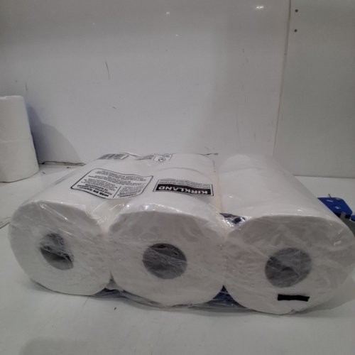 6PK KIRKLAND SOFT AND ABSORBENT TOILET PAPER - WHITE image 3
