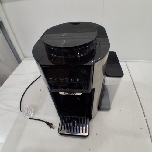 DELONGHI TRUEBREW HOT OR ICED SINGLE SERVE COFFEE MAKER WITH BUILT-IN GRINDER - BLACK/STAINLESS STEEL (MODEL: CAM51025MB) image 3