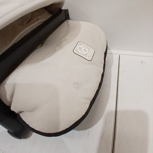 CYBEX GOLD LIBELLE STROLLER - BLACK / CANVAS WHITE - (MODEL: 524000281) image 3