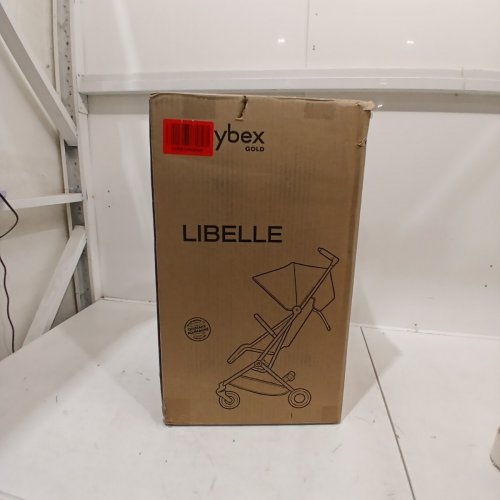 CYBEX GOLD LIBELLE STROLLER - BLACK / CANVAS WHITE - (MODEL: 524000281) image 6