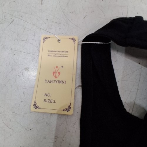 WOMENS MATERNITY/NURSING CROSS BRA - LG- BLACK image 2