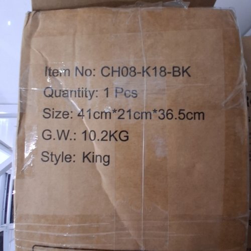 CHERIMOR HONEYCOMB AIR MATTRESS WITH BUILT-IN PUMP - KING/18" - BLACK/WHITE (MODEL:CH08-K18-BK) image 2