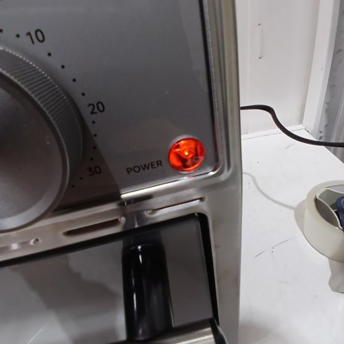 MIDEA AIR FRYER TOASTER OVEN - 12.7 QT- SILVER (MODEL: MET13C3AST/CA) image 2