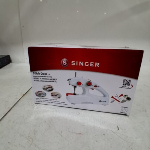 SINGER STITCH QUICK+ CORDLESS MENDING MACHINE WHITE image 3