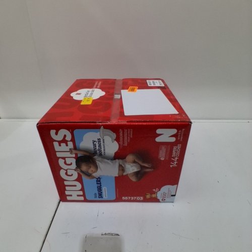 144PK HUGGIES DISNEY BABY LITTLE SNUGGLERS BABY DIAPERS - SIZE NEWBORN (UP TO 10LB) - DISNEY WINNIE THE POOH (MODEL: 55737-N) image 2