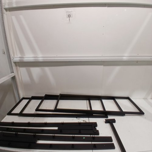 METAL BED FRAME HEAVY DUTY SLATS SUPPORT NO BOX SPRING NEEDED BEDFRAME - KING SIZE - BLACK (MODEL: XCH-007-K) image 2