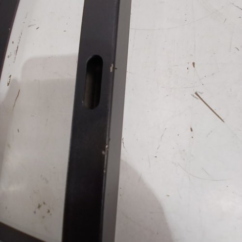 METAL BED FRAME HEAVY DUTY SLATS SUPPORT NO BOX SPRING NEEDED BEDFRAME - KING SIZE - BLACK (MODEL: XCH-007-K) image 3