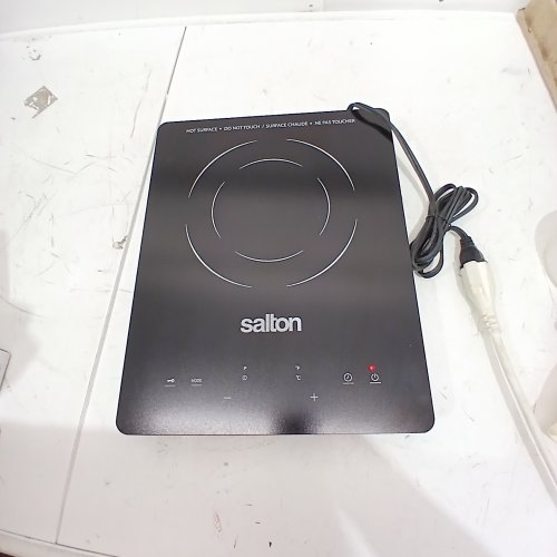 SALTON SLIM INDUCTION COOKTOP ENERGY EFFICIENT - 1500W - 60°C TO 240°C - BLACK (MODEL: ID2066) image 2