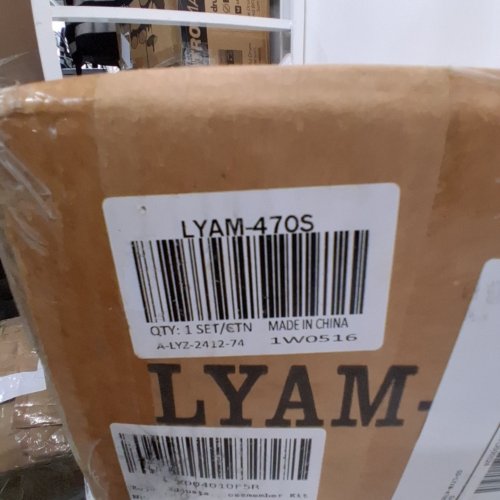 HEAVY DUTY TRANSMISSION CROSSMEMBER FOR CHEVY/GMC 2WD TRUCKS - BLACK (MODEL: LYAM-470S) image 2