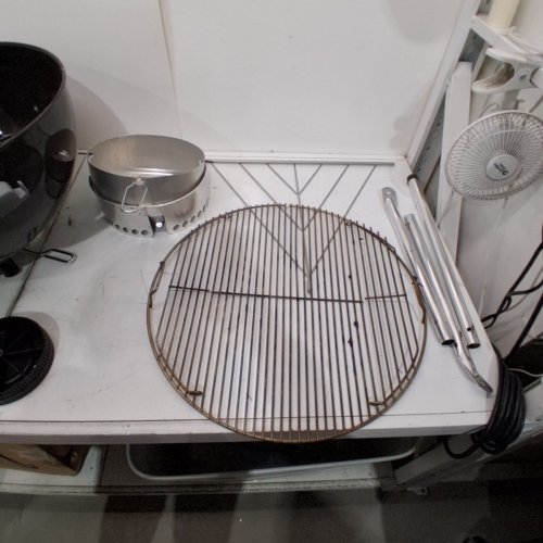 WEBER ORIGINAL PREMIUM KETTLE CHARCOAL GRILL - 22" - (MODEL:14401001) image 4