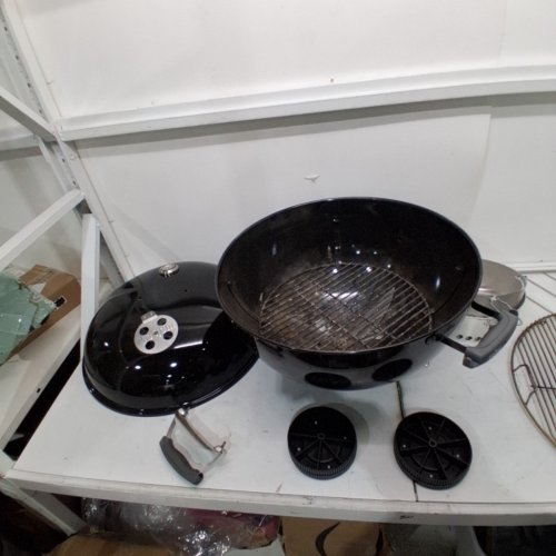 WEBER ORIGINAL PREMIUM KETTLE CHARCOAL GRILL - 22" - (MODEL:14401001) image 5