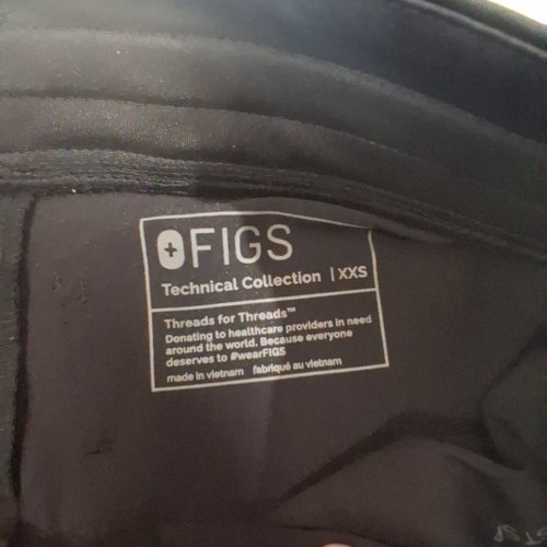 WOMEN'S FIGS UTILITY JOGGER SCRUB PANTS - EXTRA SMALL - BLACK image 4