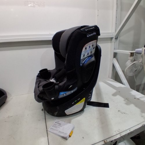 EVENFLO REVOLVE360 SLIM 2-IN-1 ROTATIONAL CAR SEAT WITH SENSORSAFE - OBSIDIAN/BLACK (MODEL: CS260112450C) image 8