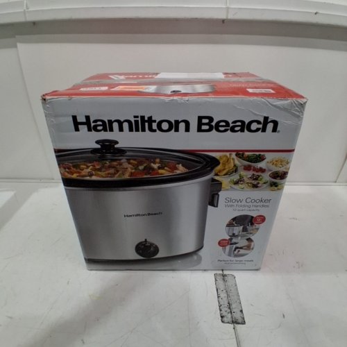 HAMILTON BEACH SLOW COOKER - 10QT - STAINLESS STEEL (MODEL: 33190FG) image 8