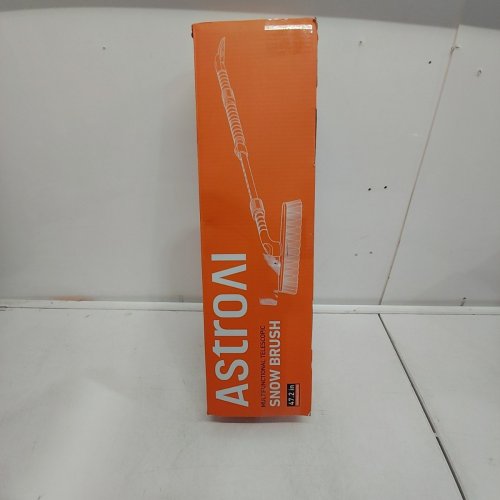 ASTRO 47" TELESCOPIC SNOW BRUSH - ORANGE AND BLACK image 3