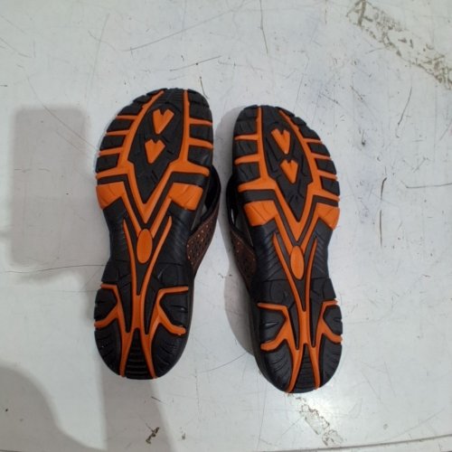 MEN'S HOBIVEAR FLIP FLOP THONG SANDALS - SIZE 13 - BROWN/ORANGE (MODEL: 00761736095301) image 3
