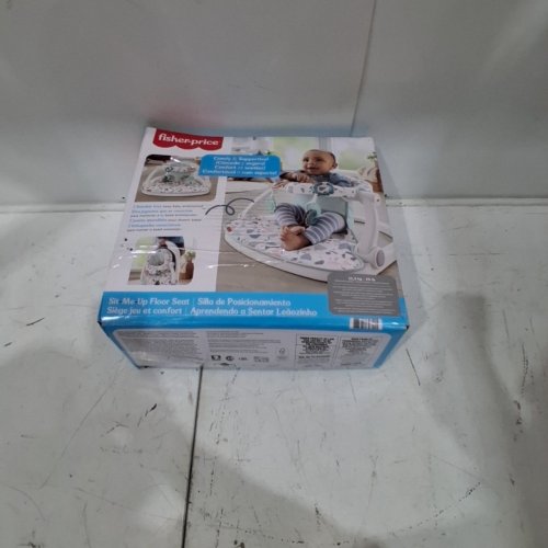 FISHERPRICE SIT ME UP FLOOR SEAT / PORTABLE BABY CHAIR - 44LBS MAX - PECIFIC PEBBLE (MODEL : GKJ14) image 3