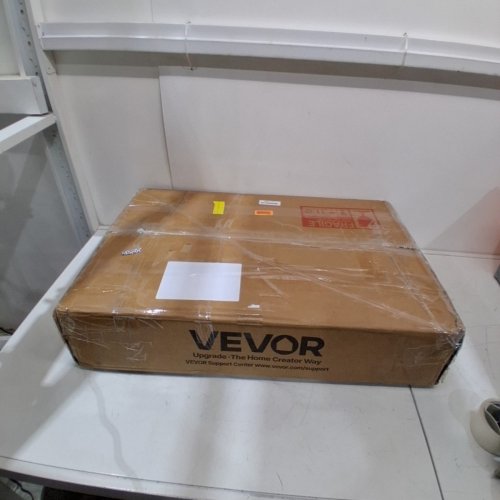 WASHER DRYER COUNTERTOP WITH SHELF - 53.9" X 27.5" X 12" - BLACK (MODEL: DX0202-C250399S-01) image 6