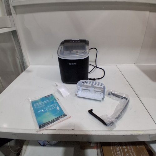 EUHOMY COUNTERTOP ICE MAKER - MAKES 26LBS/DAY - BLACK (MODEL: IM-06D) image 4