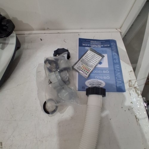 INTEX QS1200 KRYSTAL CLEAR DIGITAL SALTWATER SYSTEM WITH E.C.O. FOR ABOVE GROUND POOLS UP TO 15,000GAL. - 110V-120V- REQUIRES 700-3200GPH FILTER - GREY/WHITE (MODEL: 26669EG/ECO6110) image 6