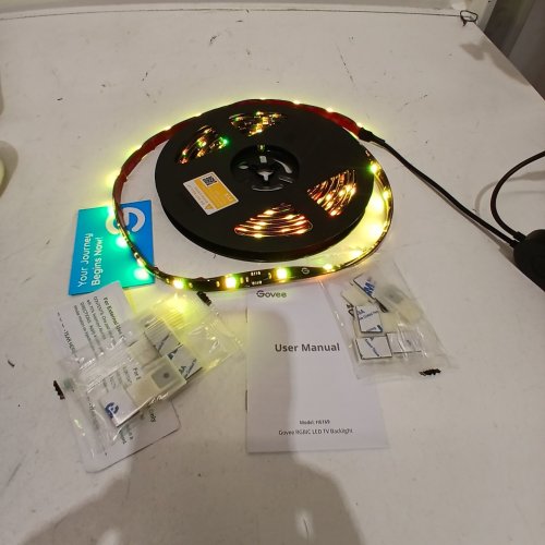 GOVEE RGBIC TV LED BACKLIGHTS WITH BLUETOOTH AND WI-FI APP CONTROLS - FOR TVS 70" TO 80" (MODEL: H6169) image 2