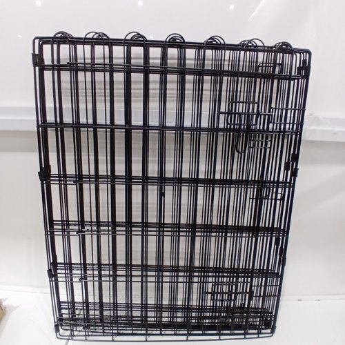 AMAZON BASICS FOLDABLE OCTAGONAL METAL EXERCISE DOG PLAYPEN - 28" X 24" - BLACK image 2