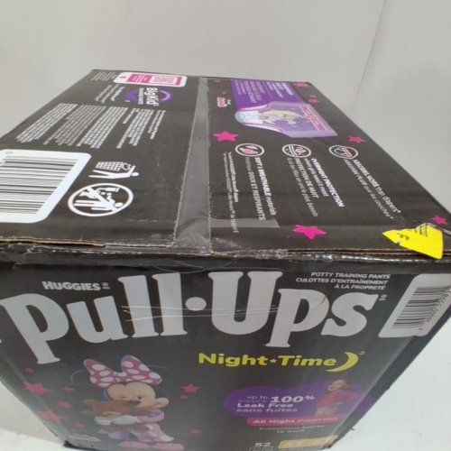 52PK HUGGIES MINNIE MOUSE PULL UPS GIRLS NIGHT TIME POTTY TRAINING PANTS - 4T-5T (MODEL: 5598101) image 3