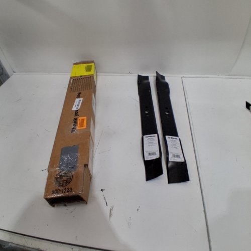 2PK STENS MULCHING BLADE - 21" - FITS VARIOUS MODELS - BLACK (MODEL: 335-214) image 3