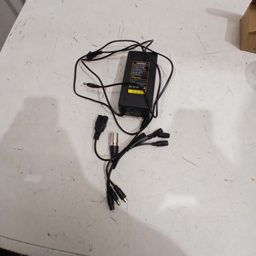 BATTERY CHARGER REPLACEMENT FOR SELECT MODEL SCOOTERS - 54V - BLACK - (MODEL: BY-109/546/002) image 3