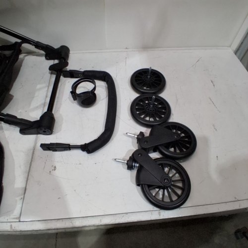 DRBASH COMPACT FOLD BABY STROLLER - BLACK - (MODEL- SLEEK-BLK) image 4