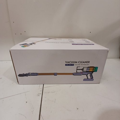 MBYULO CORDLESS VACUUM CLEANER STICK VACUUM, UP TO 55MINS - 500W - GOLD/BLUE (MODEL: EHBL-A001-V01-US-1) image 4
