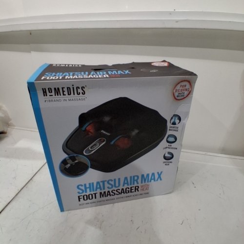 HOMEDICS SHIATSU AIR MAX WITH HEAT FOOT MASSAGER - BLACK (MODEL: FMS-307HJ) image 3