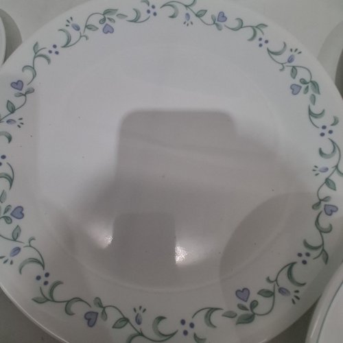 12PC CORELLE DINNERWARE SET - WHITE AND BLUE (STYLE: COUNTRY COTTAGE) image 4