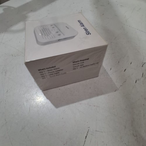 YOLINK SMART SIREN WIRELESS ALARM FOR HOMES (IFTTT-HUB REQUIRED) - 110DB - WHITE - (MODEL: YS7103-UC) image 3