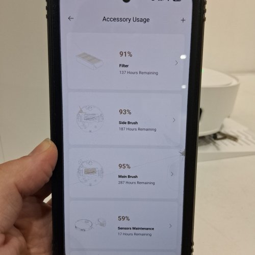 DREAME X50 ULTRA SMART ROBOT VACUUM/MOP COMBO WITH SELF-EMPTYING STATION - AUTO-WASH/REFILL & 3D MAPPING - APP/WIFI CONNECTIVITY - WHITE - (MODEL: ‎RLX85CE) image 3