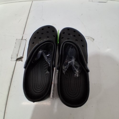 unisex CROCS CLASSIC CLOG - mens 8 womens 10 - BLACK image 2